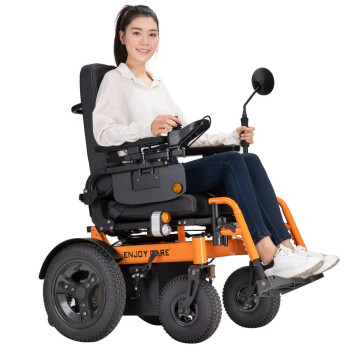 电动轮椅液压后躺耐磨轮胎舒服座椅